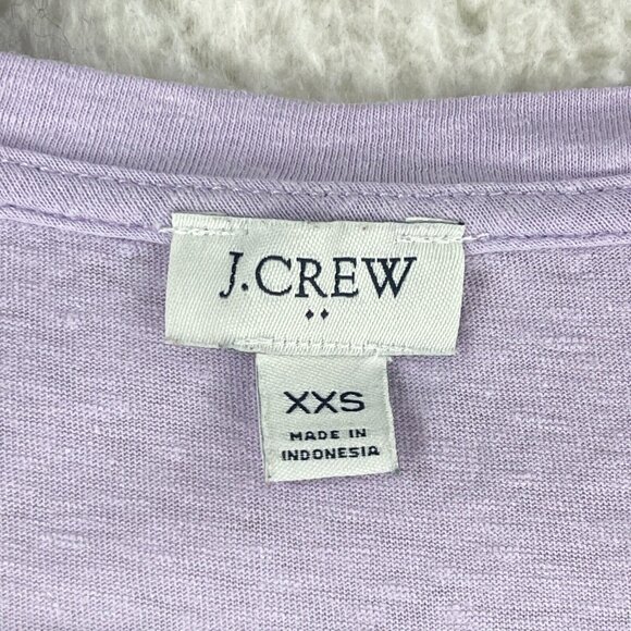 J. Crew Lavender Basic Pullover Tank Top Womens Pullover Casual Size XXS - Picture 6 of 8